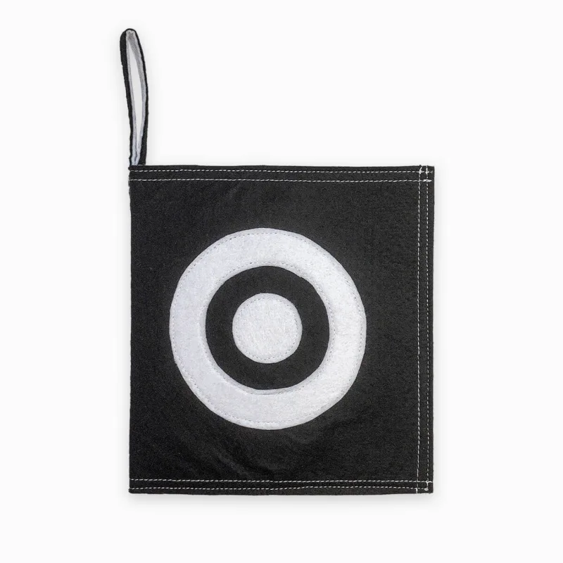 Geometrische Formen in Schwarz und Weiß